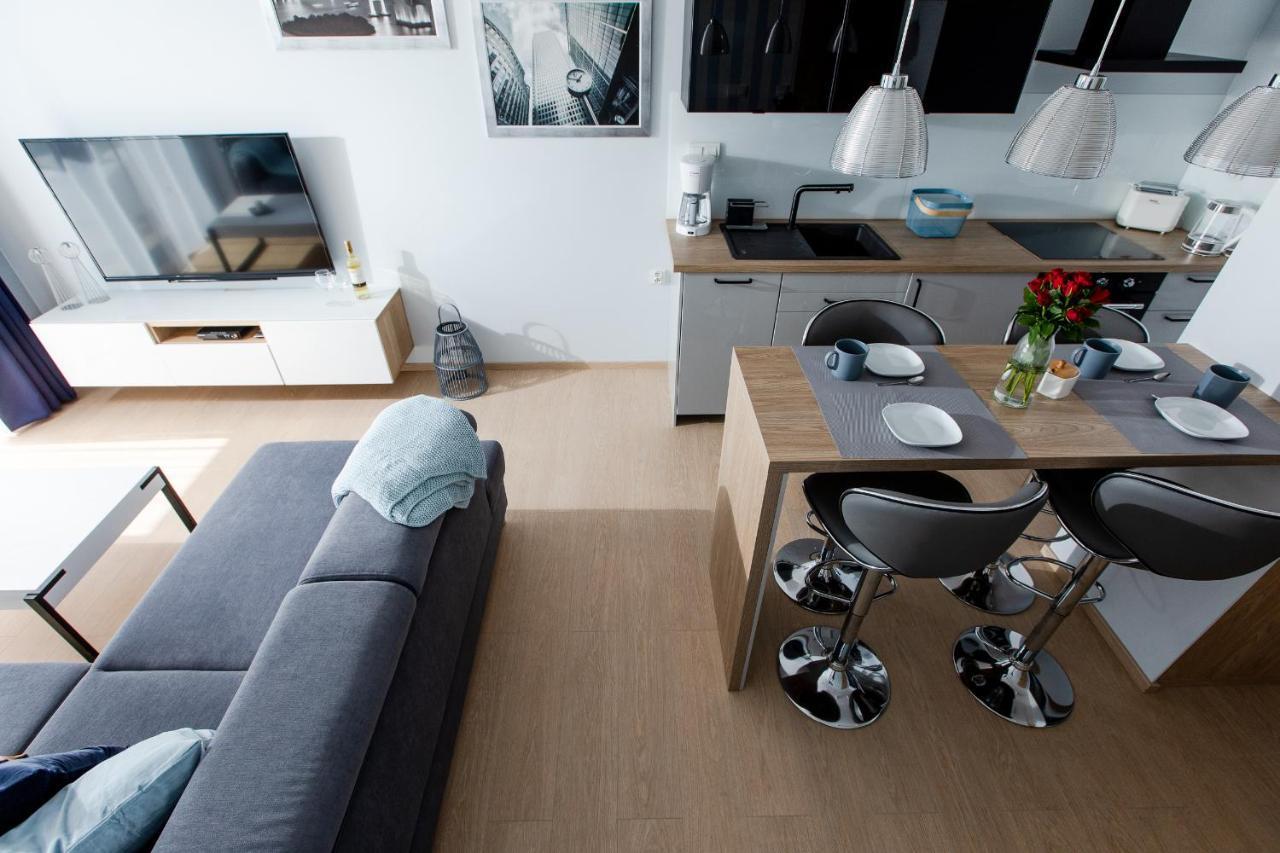 Apartament Blekitny Gardenia Dziwnow Z Widokiem Na Morze Epapartamenty Kültér fotó