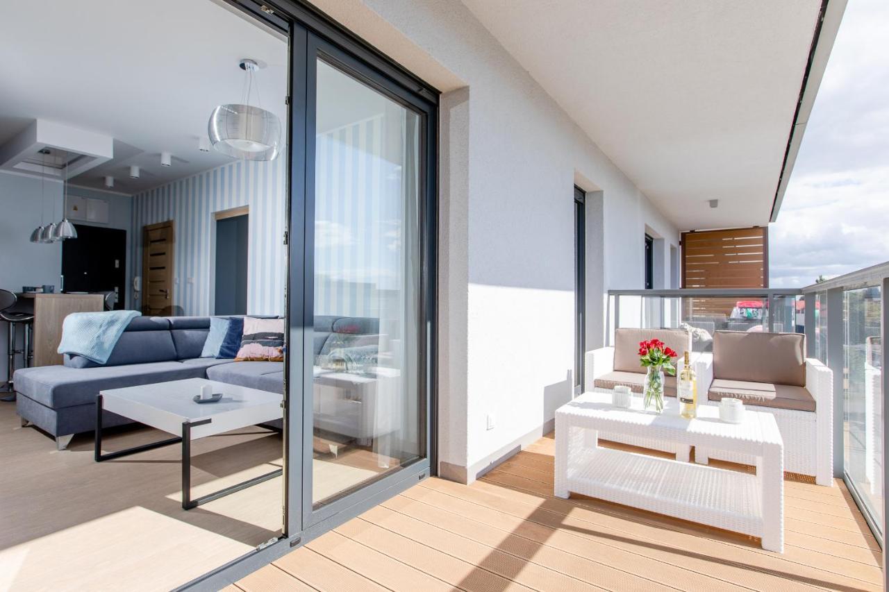 Apartament Blekitny Gardenia Dziwnow Z Widokiem Na Morze Epapartamenty Kültér fotó